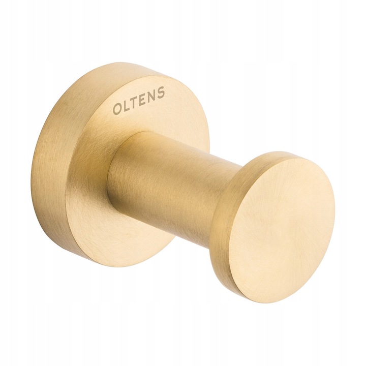 Suport pentru prosop, Oltens Gulfoss, mosiad, aur periat, montare ascunsa