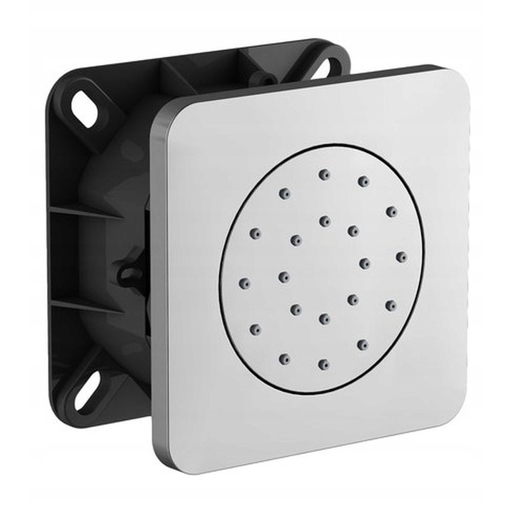 Dus cu mana Ravak, set cu furtun de 1,5m, filtrare apa, presiune mare, culoare crom