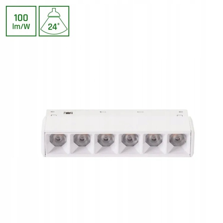 Proiector Spectrum SYSTEM SHIFT BASIC GRID XS 6W 4000K fehér 11cm