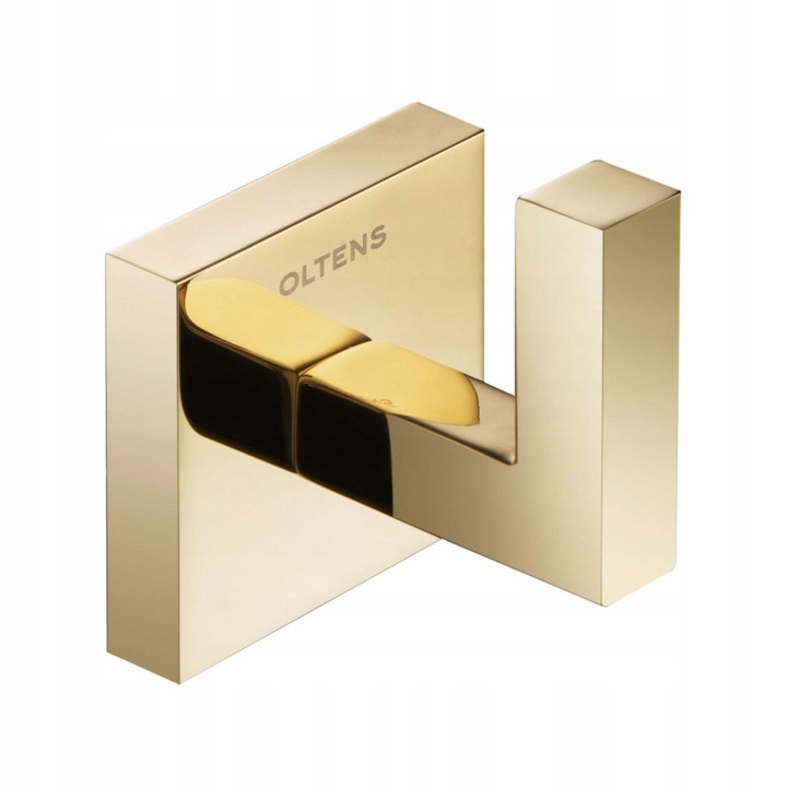 Suport prosoape, Tved, mosiadt, zloty polysk, 7x9x7cm