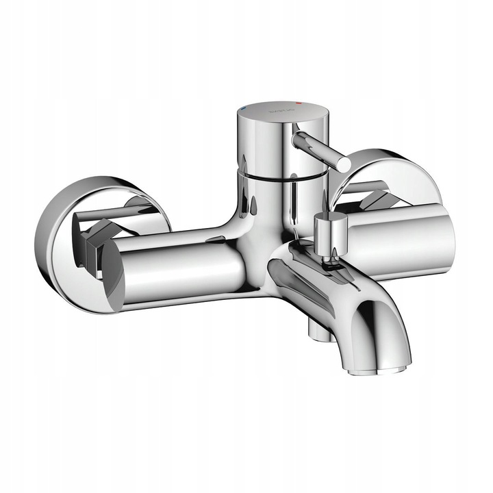 Baterie sanitara Oltens Molle, crom, design modern, cu cap ceramic