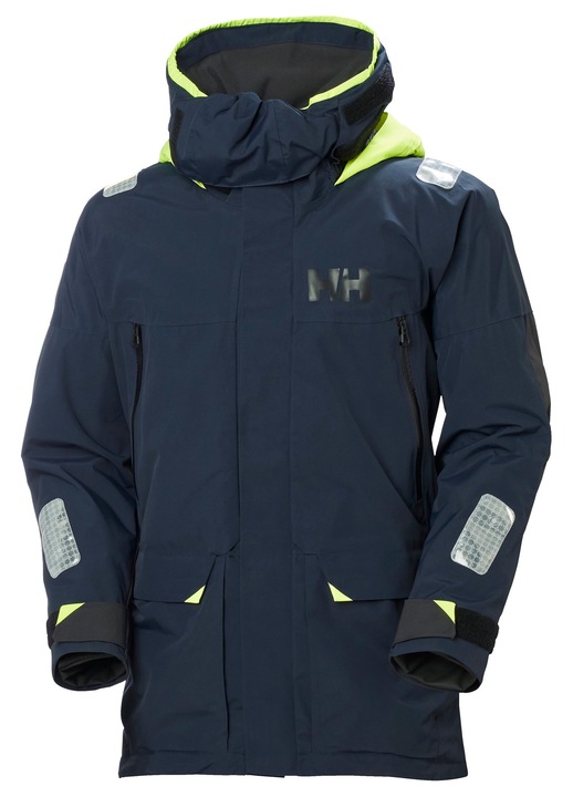 Helly Hansen Skagen férfi viharálló kabát, sötétkék, strapabíró anyag
