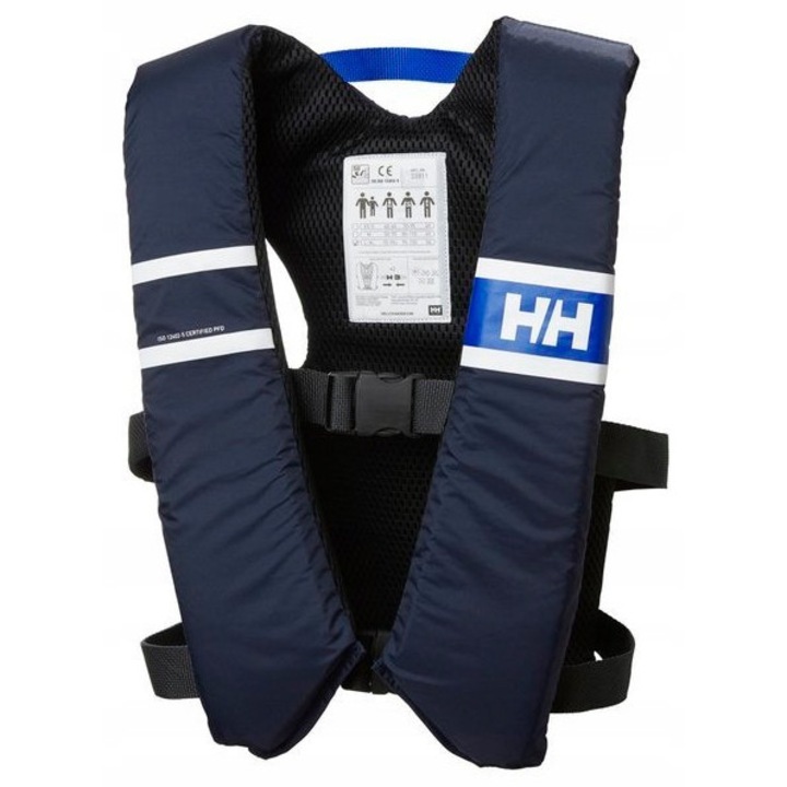 Helly Hansen Comfort Compact 50N mentőmellény, gránát, 40-60 kg, 70-95 cm
