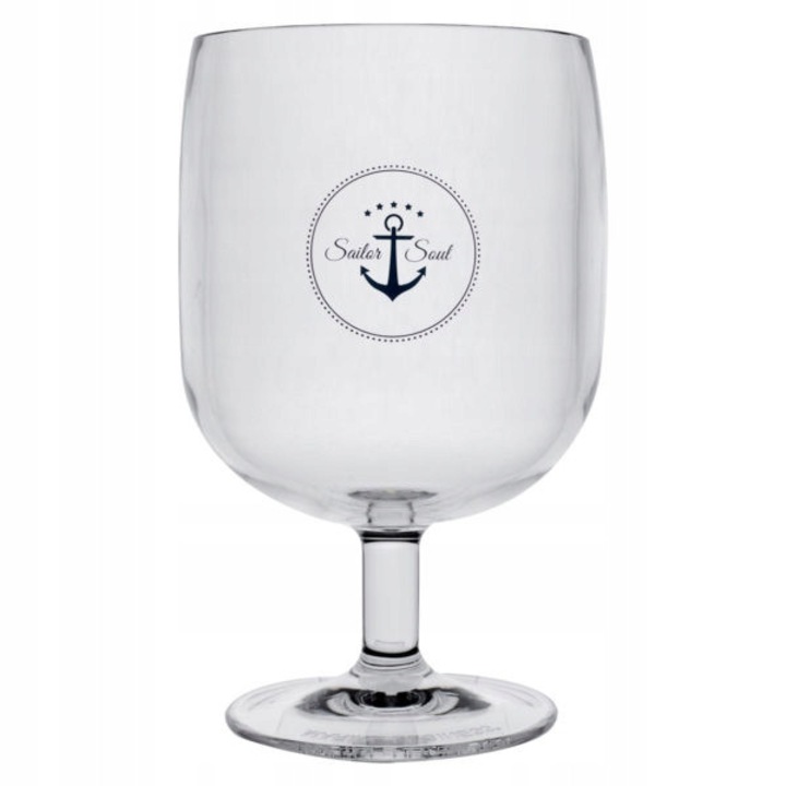 Комплект 6 чаши Sailor Ecozen, прозрачни, 7,3x13,6см, 386мл