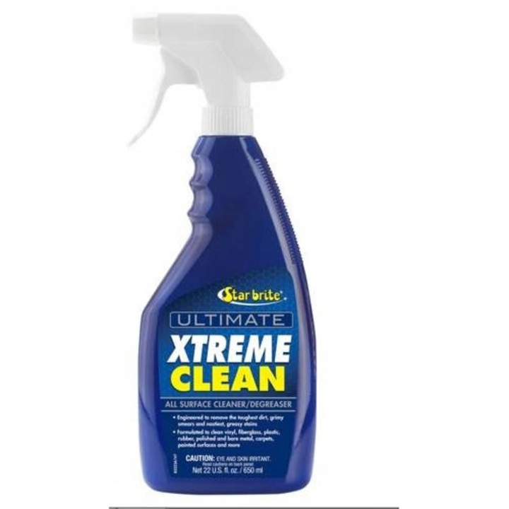 Star Brite ULTIMATE XTREME CLEAN tisztítóoldat, 650ml, fém és műanyag felületekre