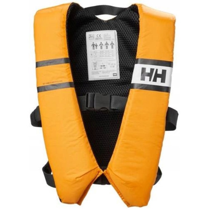 Vesta de salvare Helly Hansen Comfort Compact, galben, XS-S, 40-60 kg, 40N