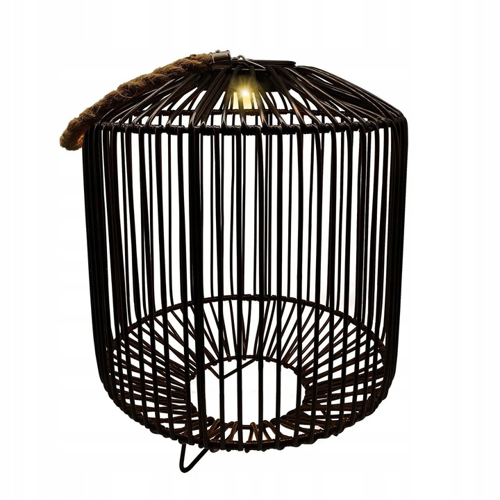 CIS II LED napelemes lámpa, fekete, 1W, IP44, 3000mAh