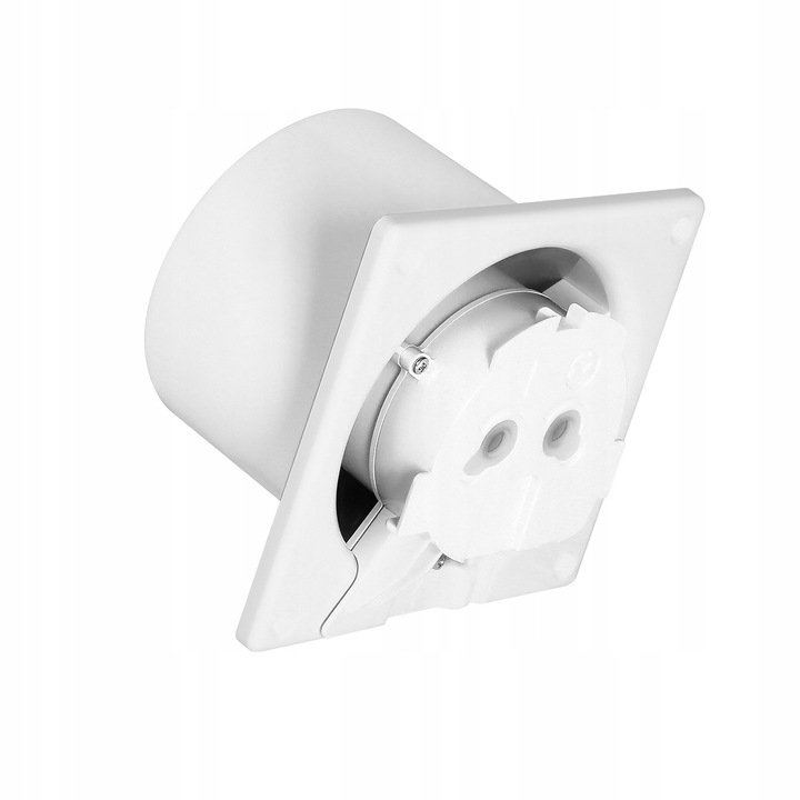 Ventilator de baie Orno, 100mm, 93m3/h, 26dB, alb, 120x120x89mm