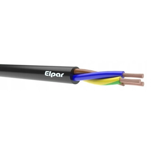 Cablu electric rotund ELPAR H07RN-F 5x16mm, negru, 1m - eMAG.ro
