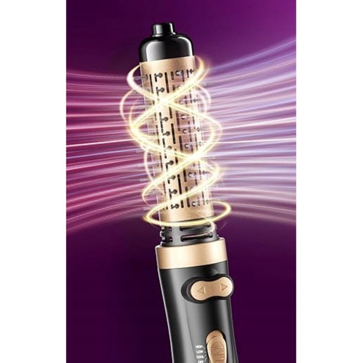 Perie de par electrica, 1000W, rotativa, Tresses Touch