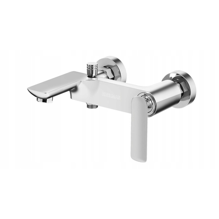 Baterie wannowo-prysznicowa KOHLMAN Experience QW110E, crom, montaj pe perete, 105mm