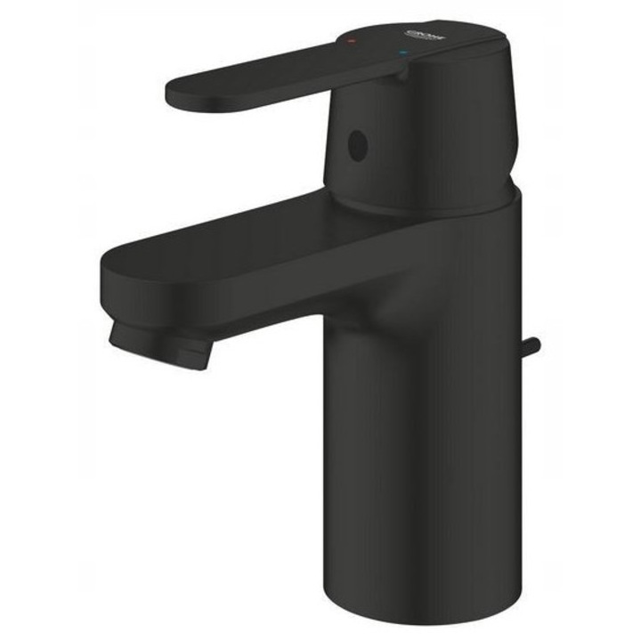 GROHE GET szaniter csaptelep, S méret, matt fekete, sarok szerelés, áramláskorlátozó