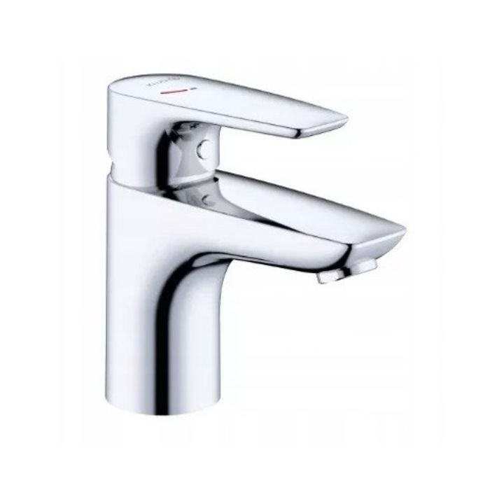 Baterie umana KLUDI PURE&SOLID, jednouchwytowa, crom, 75mm, 3,8 l/min