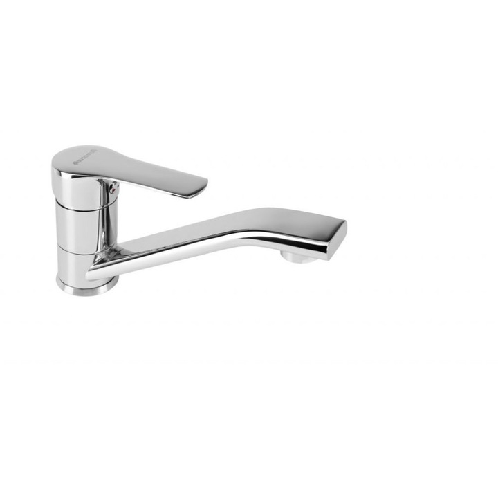 Baterie sanitara KFA, umywalkowa, cu wylewka rotativa, crom, set montaj inclus