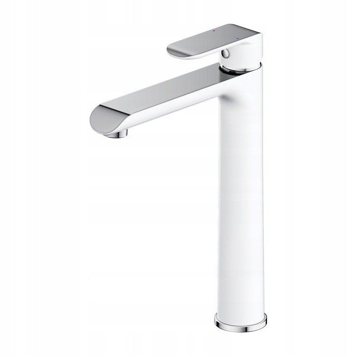 Baterie umywalka inalta Sacramento, crom/Alb, 17x23x27,9cm, set