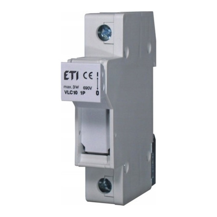 Dispozitiv de deconectare siguranta VLC 32A 1P 10x38 ETI, IP20, montaj pe sina TH35