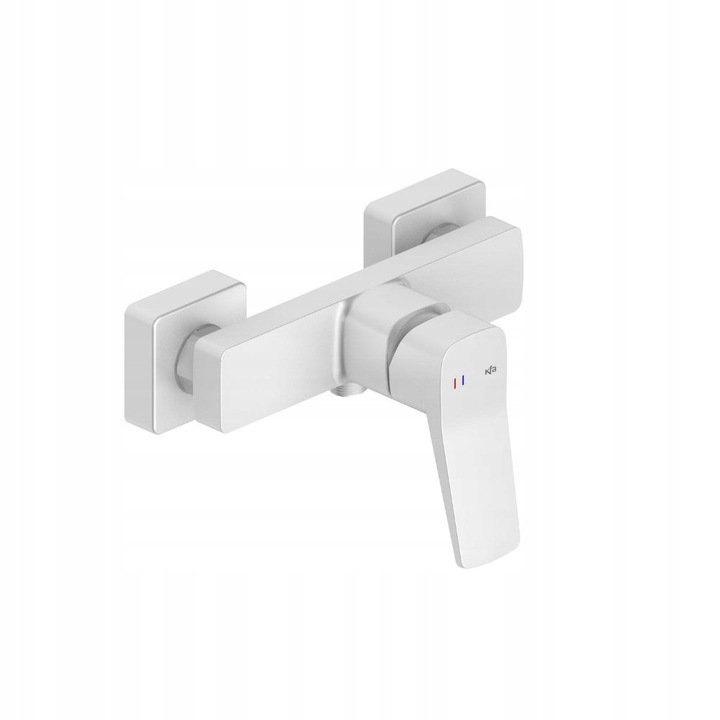 KFA Armatura Malaga szaniter csaptelep, fehér, 2-lyukú szerelés, sárgaréz anyag