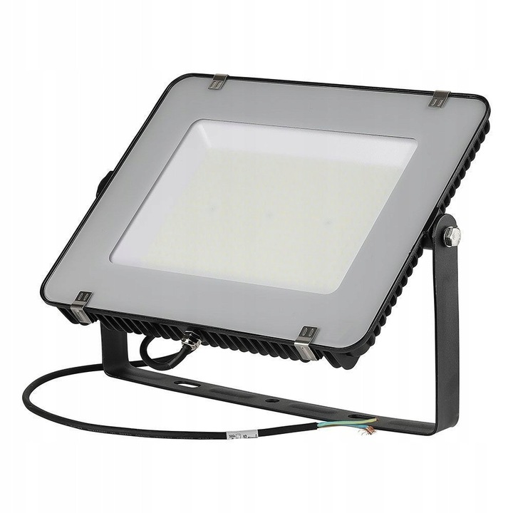 V-TAC LED projektor 200W 4000K 23000lm, fekete, 439x56x346mm