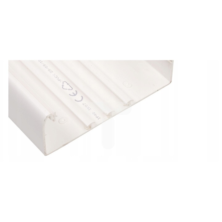 Canal cablu DLP, 50x150mm, alb, 2m, 3 compartimente mobile