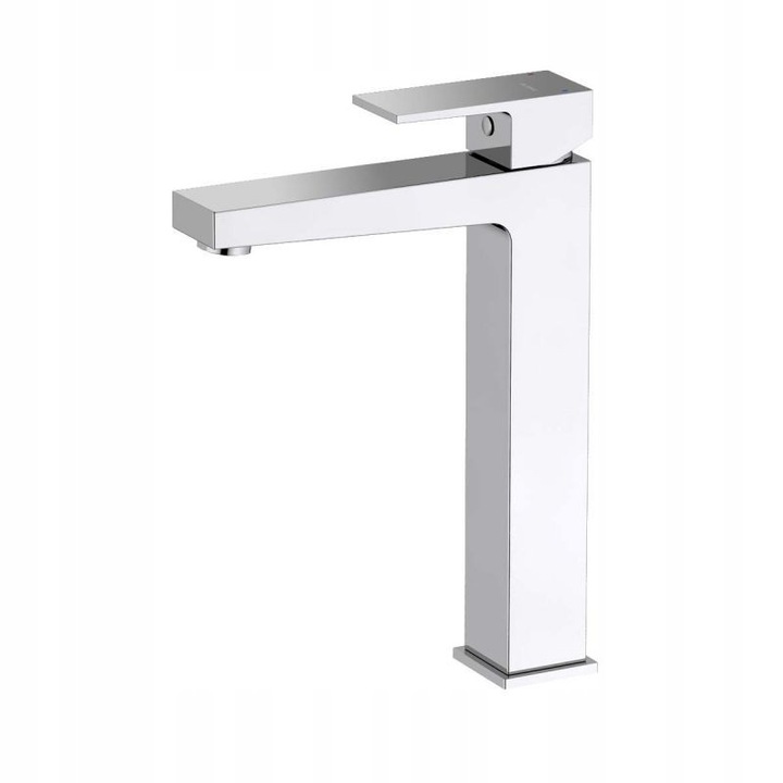 Смесител за мивка Oltens Gota, висок, хром, комплект с клик-клак сифон