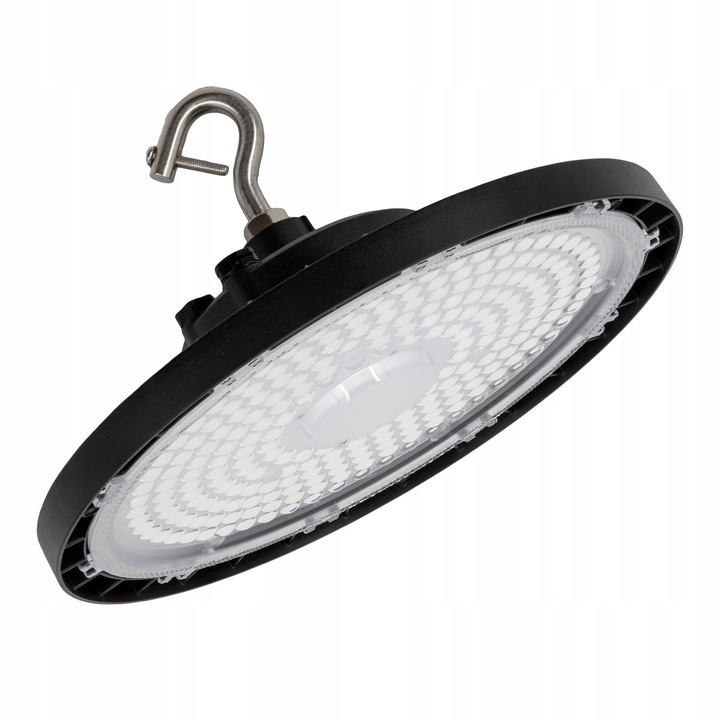 LED HIGHBAY ipari lámpa 145W, 26100lm, 5700K, IP66, fekete