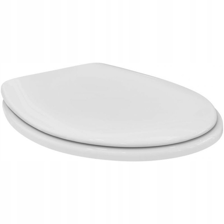Deska WC Ideal Standard Contour 21, Duroplast, alb, 1 bucata
