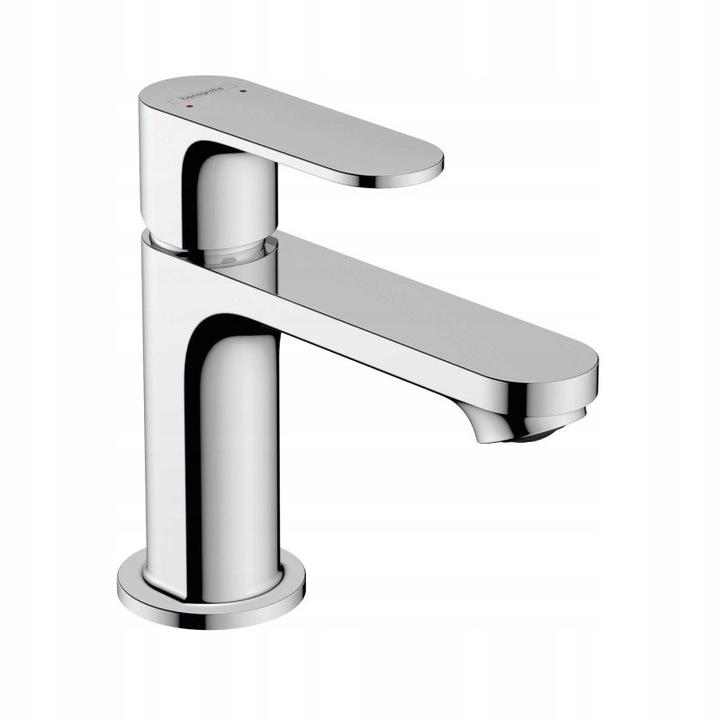Смесител за мивка Hansgrohe Rebris S, хром, стоящ монтаж, височина 8,4см, обхват 12,1см