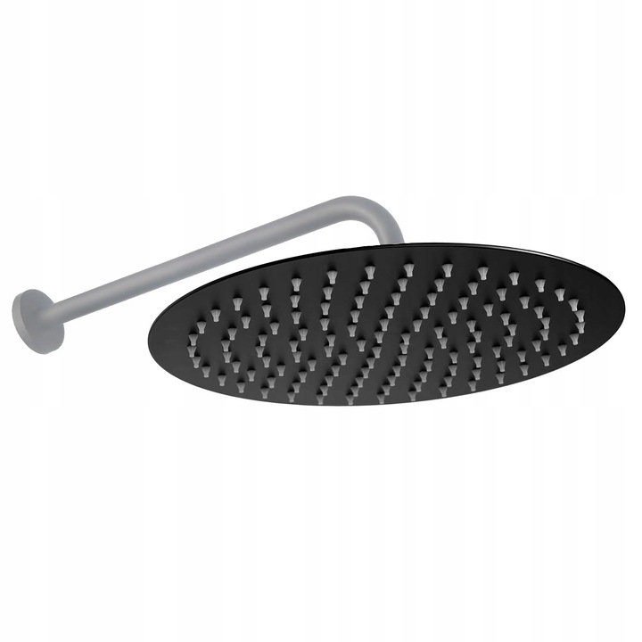 Coloana de dus Rea, deschidere 1/2", 25cm, neagra