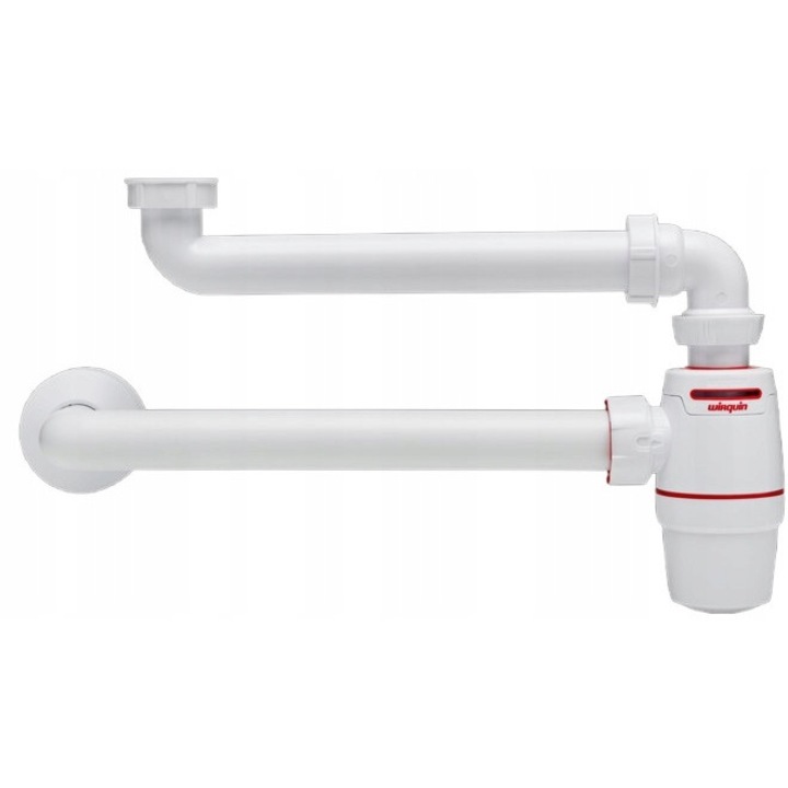 Sifon umywalkowy NEO AIR, 1"1/4 x 32 mm, telescopic, sistem Quick Safe, fara spust, Wirquin