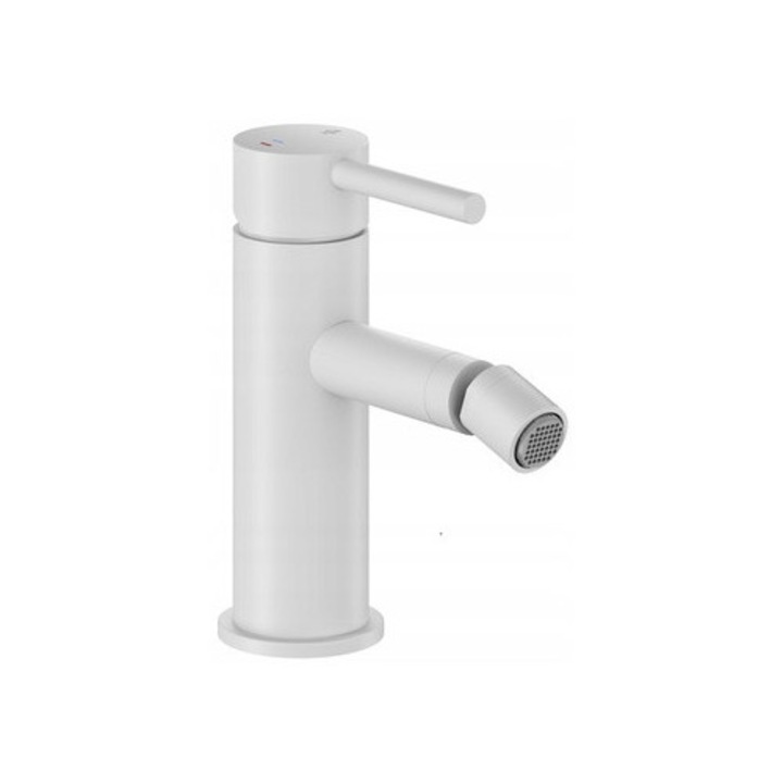 Baterie sanitara KFA, bidet cu suport, alb mat, set