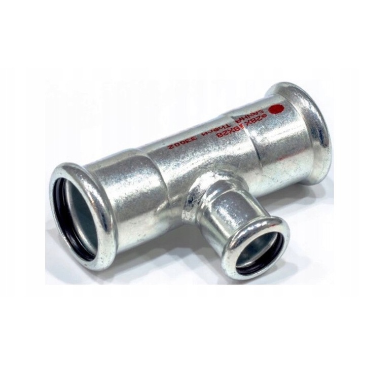 SANHA-Therm idom, szűkítő 3xP, 54x22x54mm, nyomás 16 bar, hőmérséklet -30C - +120C