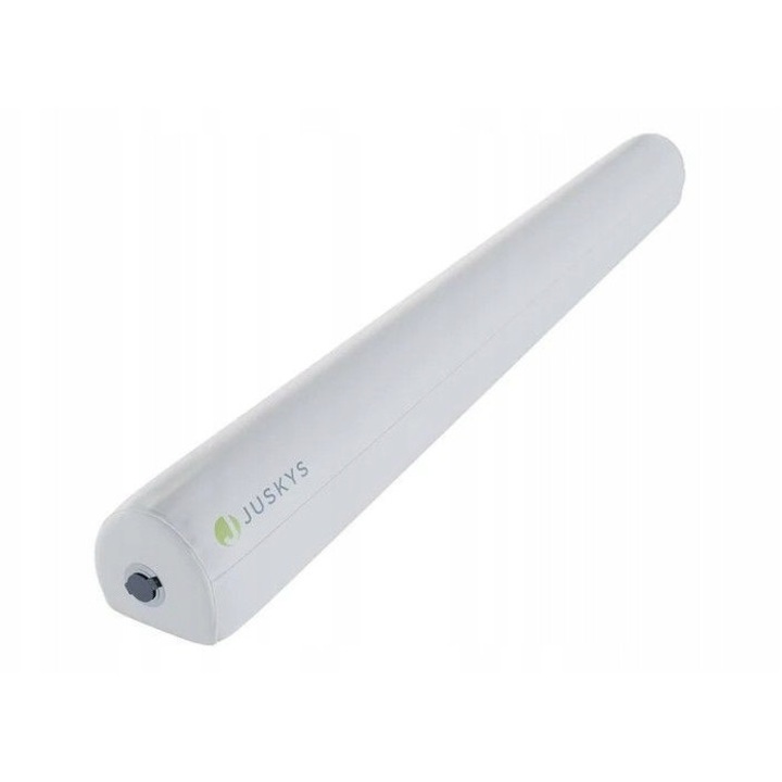 Bariera de protectie pentru pat copii Juskys 180cm cu pompa si geanta