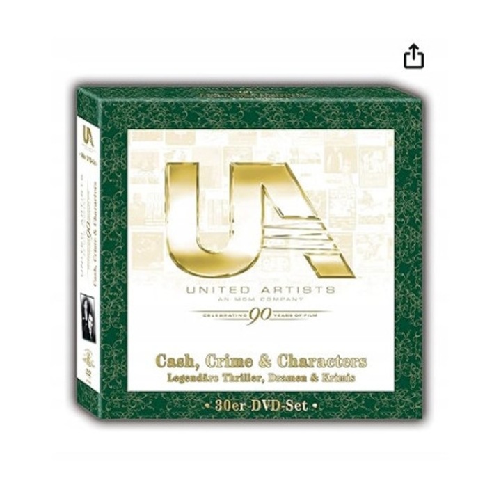 Kolectia United Artists - Gotowka, Crime si Personaje [30 DVD]