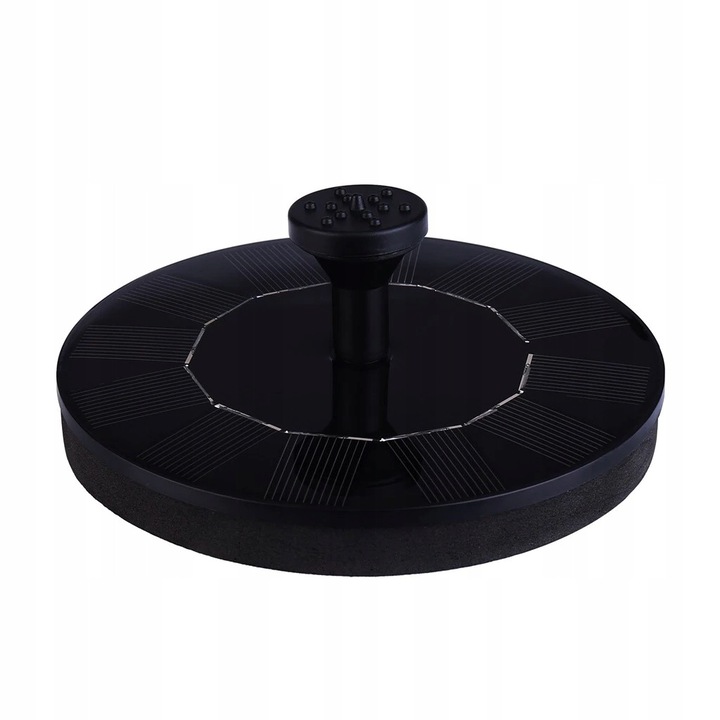 Szolár szökőkút, Chomik, 16cm, komplett szett, 30-55cm vízoszlop magasság, 100-200 l/h