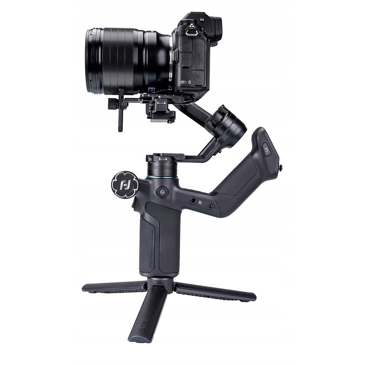 Gimbal FeiyuTech Scorp mini 3 Pro, 4 az 1-ben stabilizátor, kamerákhoz és okostelefonokhoz, 2 kg, 1 kg