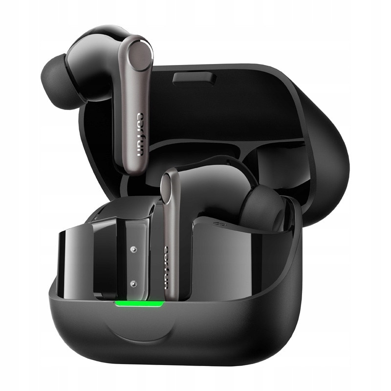 EarFun Air Pro 4 ブラック Casti wireless EarFun Air Pro 4+ ANC, negru, IP55, 12h, Bluetooth