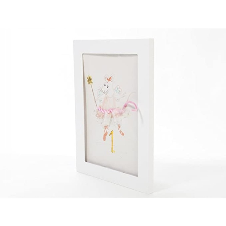 Galerie arta A3, alb, 47x35x2,3cm, pentru copii, rame foto clasice