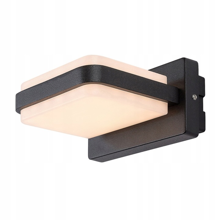 Rabalux Gendt LED fali lámpa, 12W, IP44, fekete, 120x60x125mm, szett