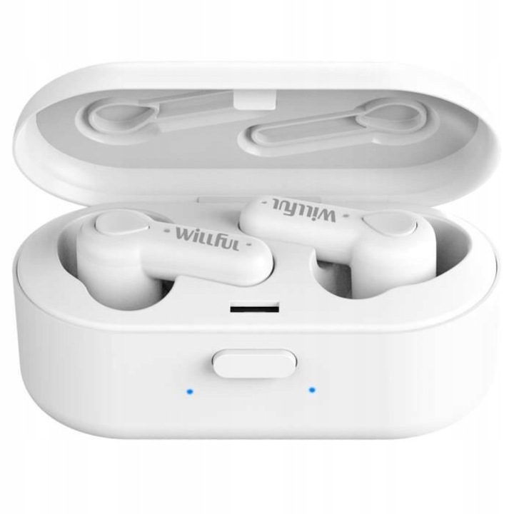 Willful T-02 vezeték nélküli fejhallgató, fehér, 6 óra üzemidő, IPX4 vízálló