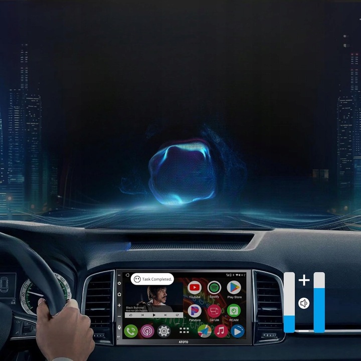 Radio auto Atoto A6 2DIN Android, CarPlay, WiFi, Bluetooth