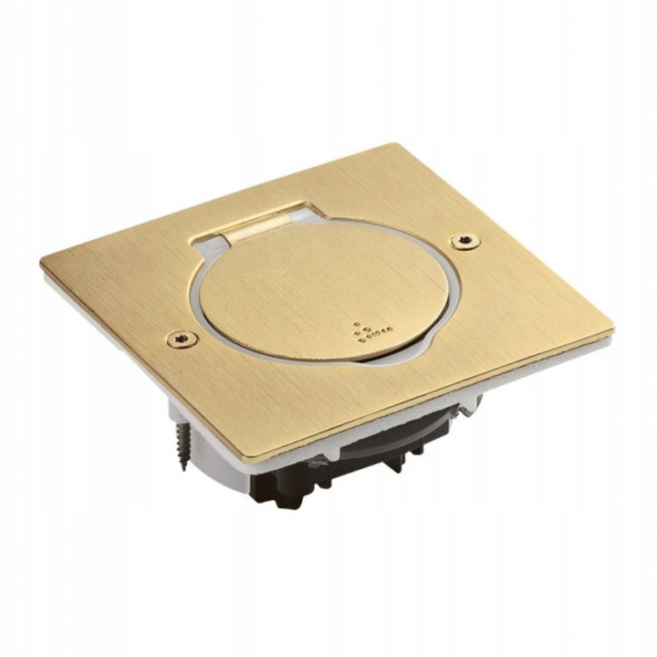 Capac priza cu incarcator, 2xUSB Legrand Mosaic, IP44, metal, 80x50mm