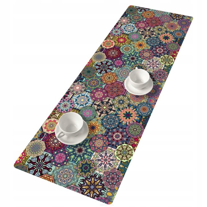 Bieznik decorativ Bertoni VALENCIA, 95x33cm, filc presat, design original