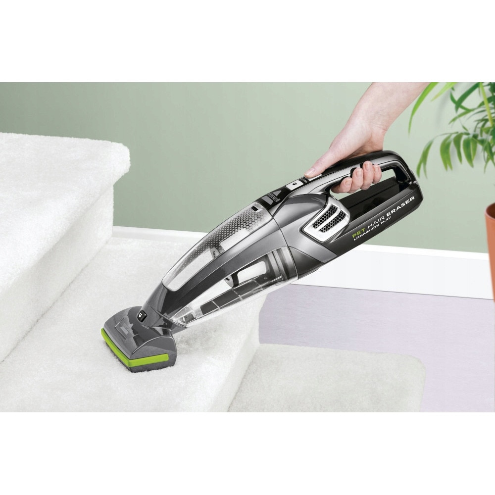 Aspirator manual Bissell 2278N, cu perie rotativa, 14.4V, 0.65l, negru