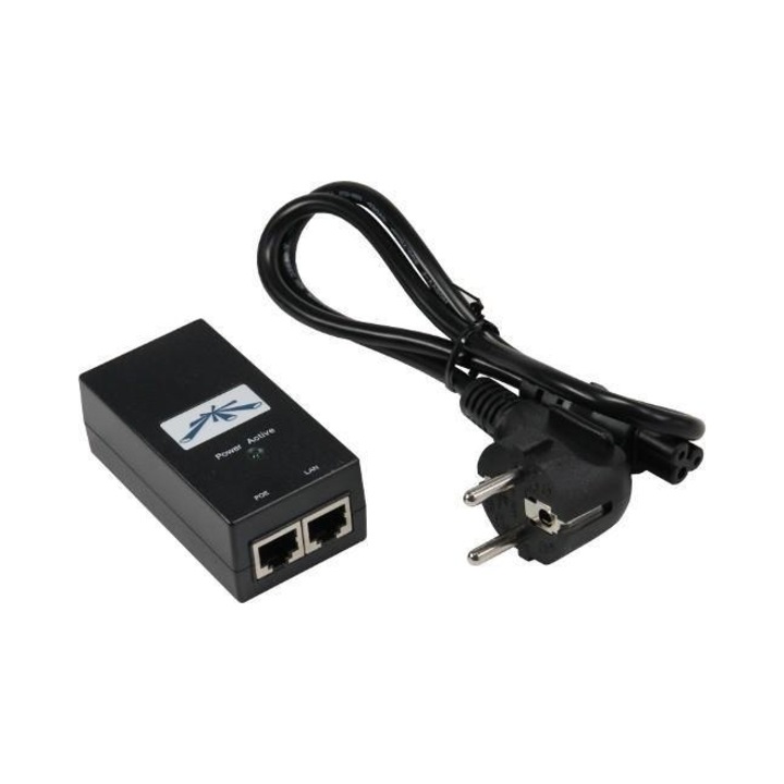Ubiquiti PoE adapter 48V 24W 0,5A 10/100/1000 Mbit/s 96x62x35mm