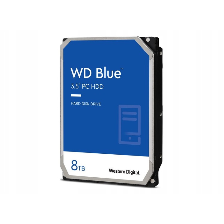 Твърд диск Western Digital Blue 8TB 3.5" 5640RPM 256MB SATA III