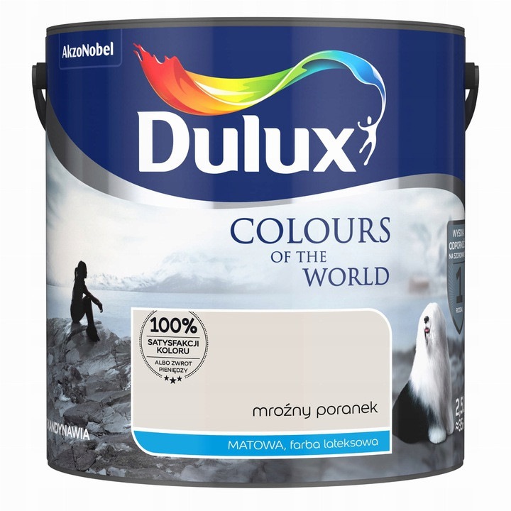 Dulux Kolory Swiata matt latex festék, 5L, világoskék