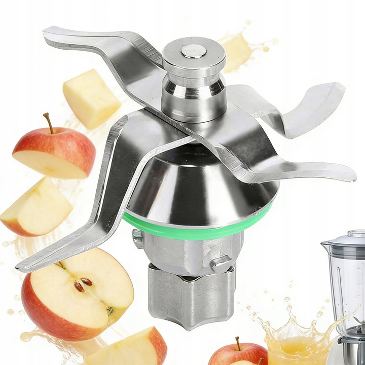 Ostrza pentru robotul de bucatarie Vorwerk Thermomix TM5, din otel inoxidabil, argintiu, 13x11,8x8cm, set