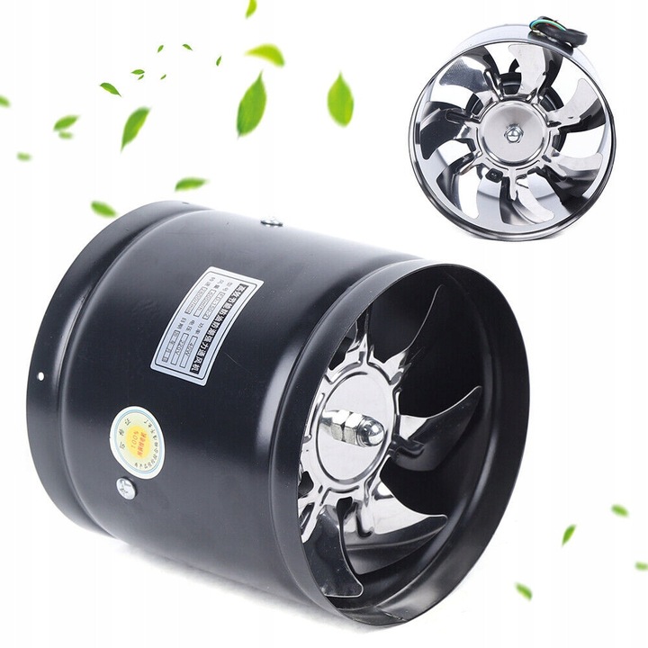 Ventilator de evacuare Beede, 40W, 500m/h, 150mm, 220V, 40dB, set 1 buc.