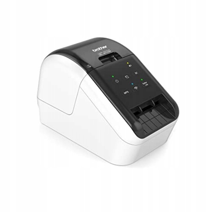 Imprimanta etichete Brother QL-810WC, termica, 300x600 DPI, wireless si cablat, neagra si alba