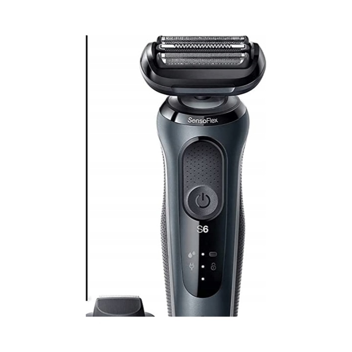 Trymer electric Braun Series 6 61-N1200s, tehnologie AutoSense, 100% waterproof, acumulator 50 min.